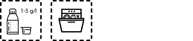 Spülmaschinenreiniger GSM L Dosierungsempfehlung Spülmaschinenreiniger GSM L Dosierungsempfehlung